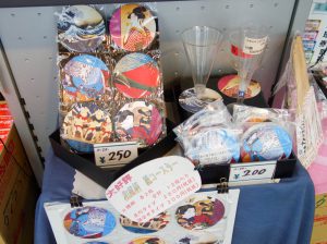 日本柄のコースターもお土産に